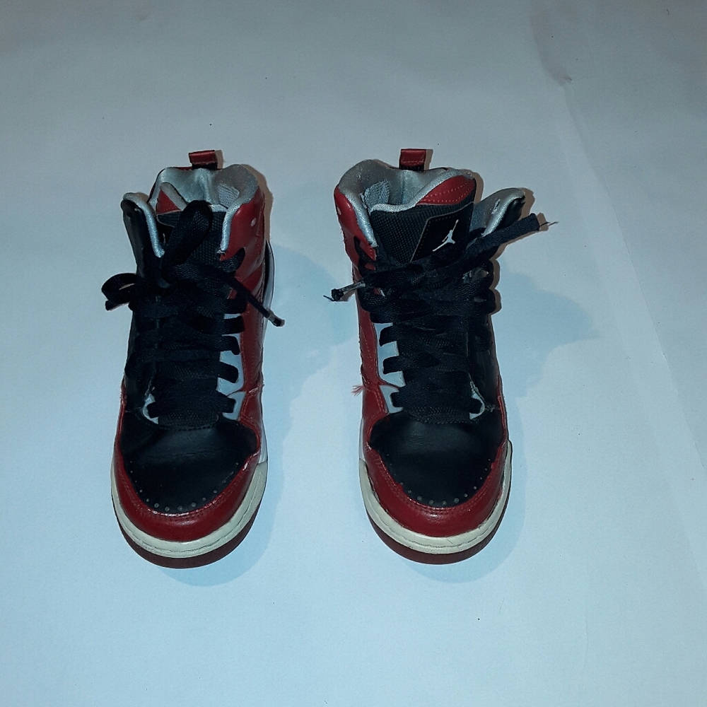 Jordan Flight Red & Black High Tops